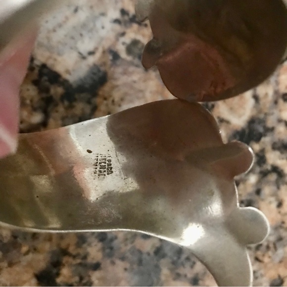 Alpaca cuff hinged beautiful vintage - Picture 5 of 9